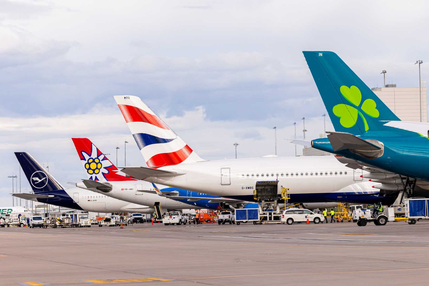 Airline Tails at Denver