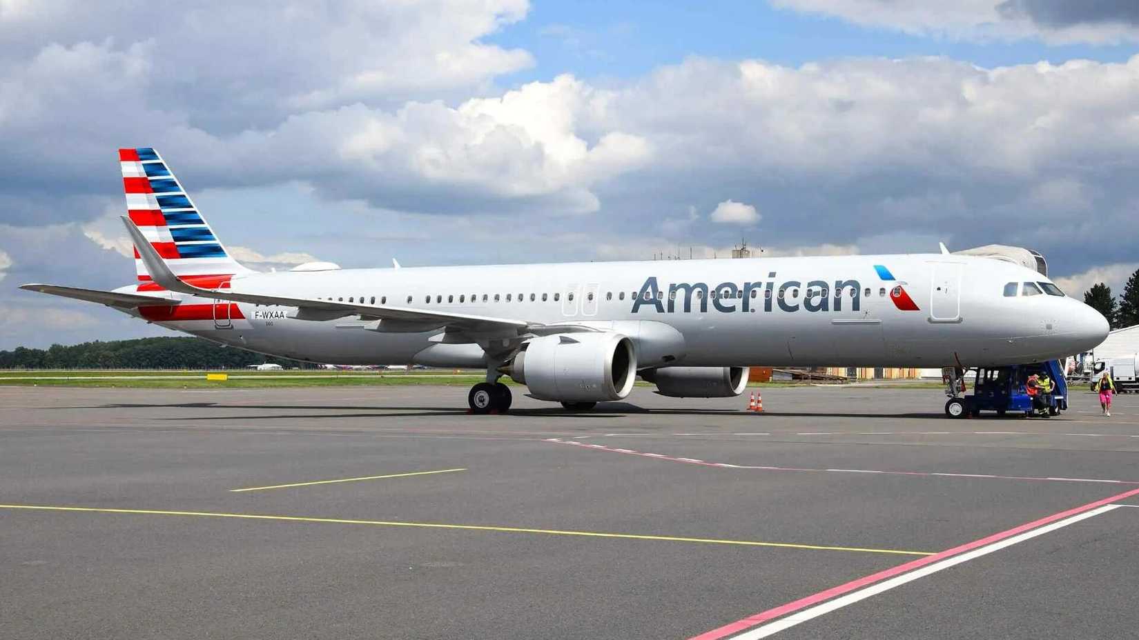 American Airlines A321XLR on the tarmac