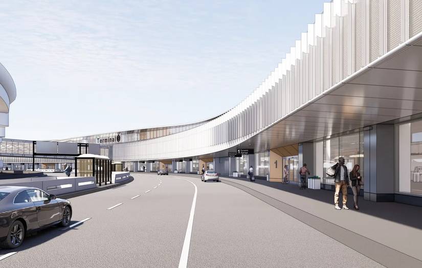 SFO Terminal 3 Artist Impression