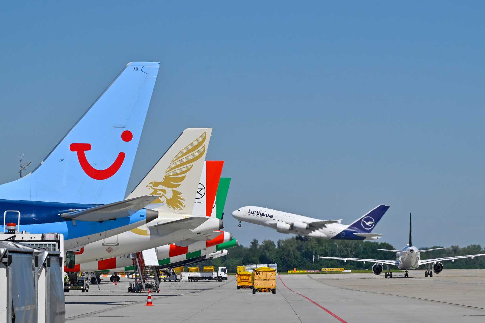 Tails At Munich Airport