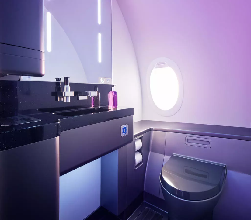 A220 Airspace toilet