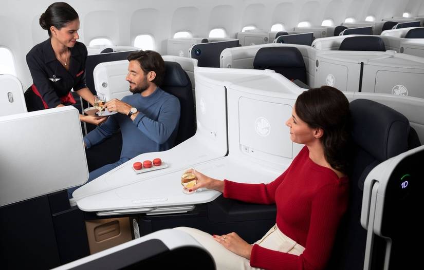 Air France biz class