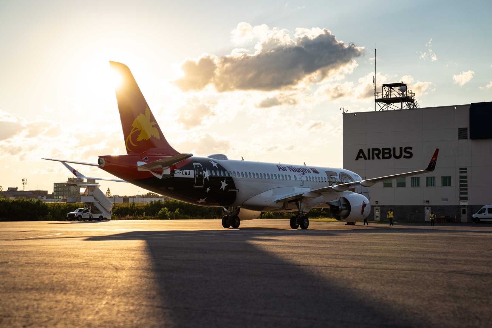 Air Niugini A220 - 50th Special Livery