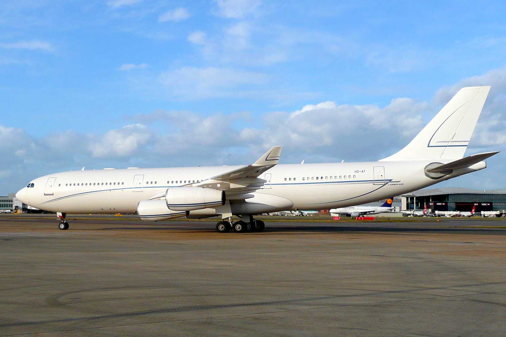 An Alpha Star Aviation A340