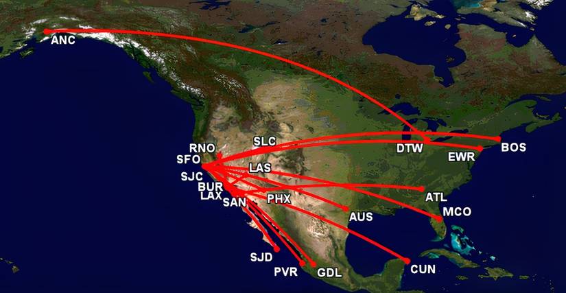 AS is ending these 16 routes