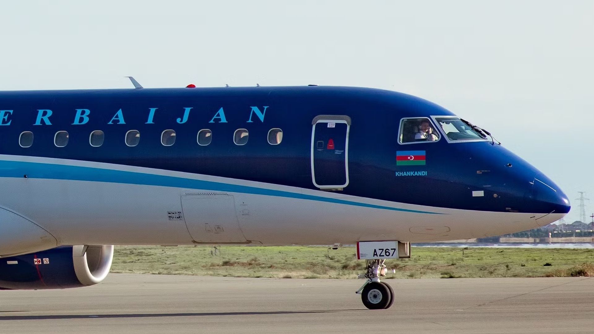 Azerbaijan Airlines Embraer E190 Aircraft