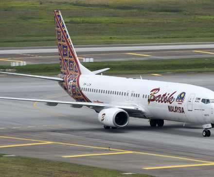 Batik Air Malaysia Boeing 737