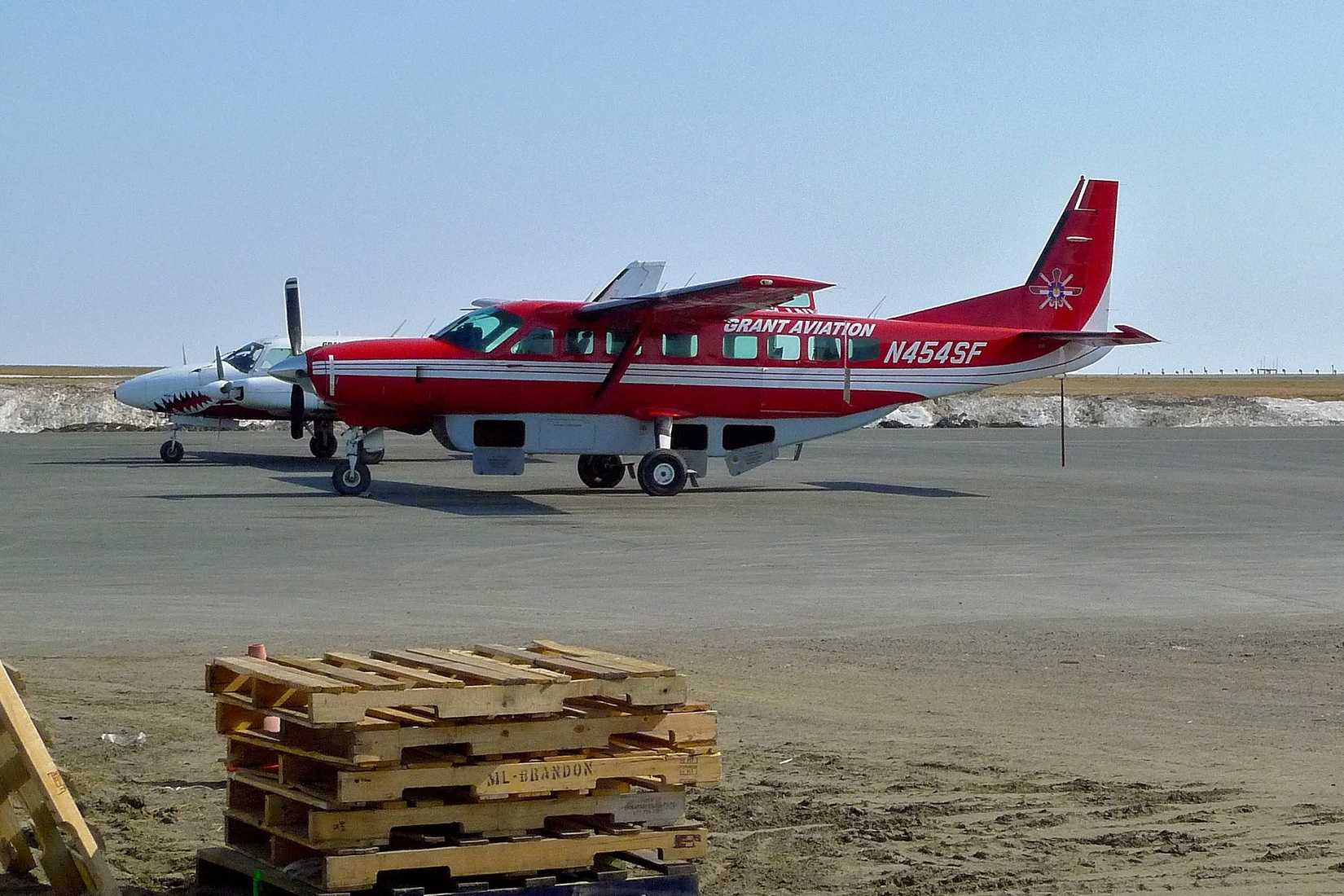 Grant Aviation Cessna At Bethel Airport