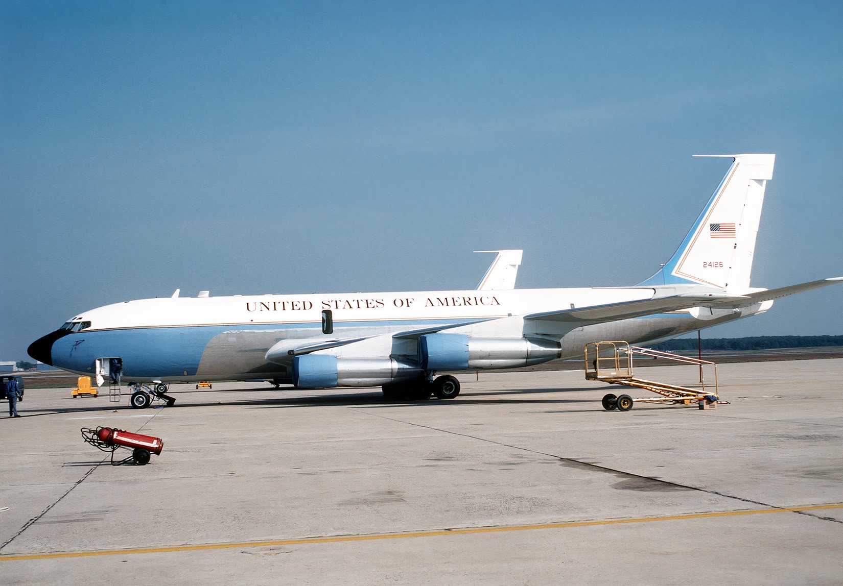Boeing C-135B Stratolifter (62-4126) for VIP-transport. 