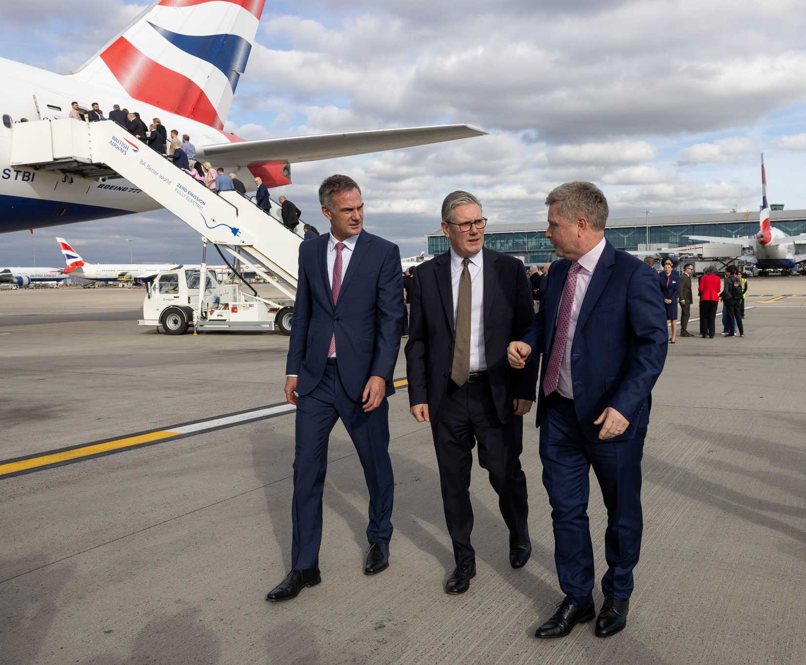 Keir Starmer & Sean Doyle By BA Tail
