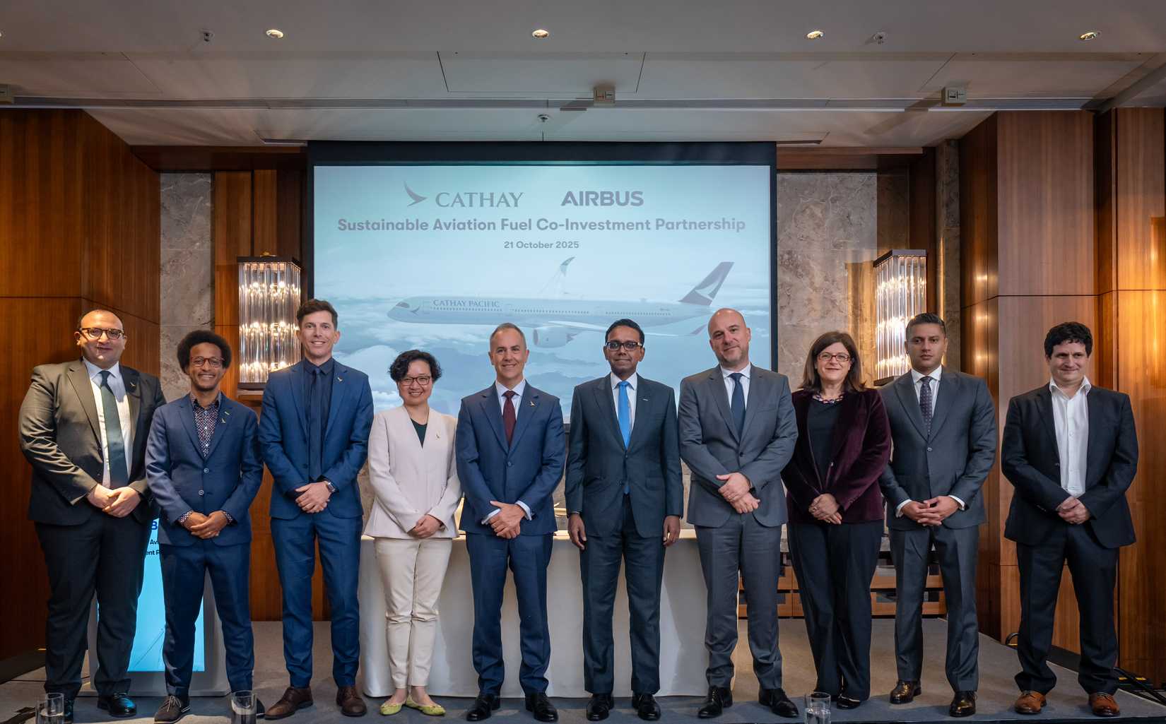 Cathay And Airbus SAF Partnership
