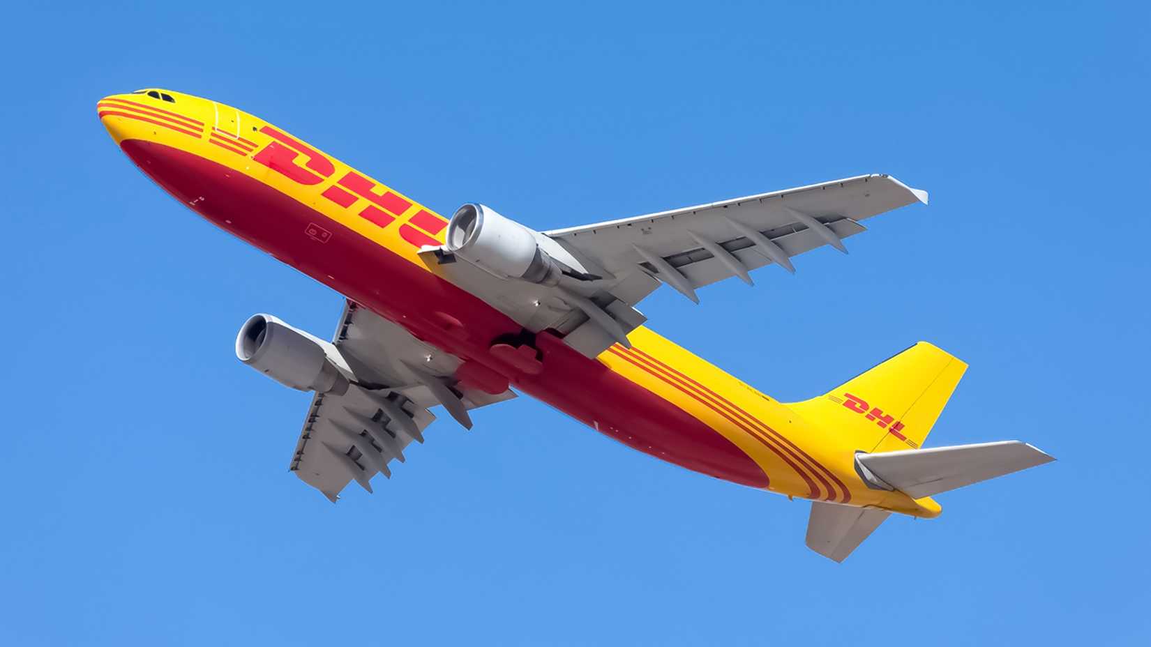 D-AEAB Airbus A300-600F of DHL operated by European Transport Liepzig.