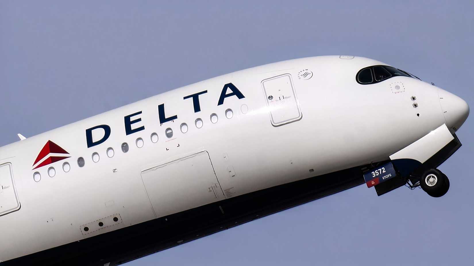 Delta Air Lines Airbus A350-900 before it was reconfigured into a 275-seat layout