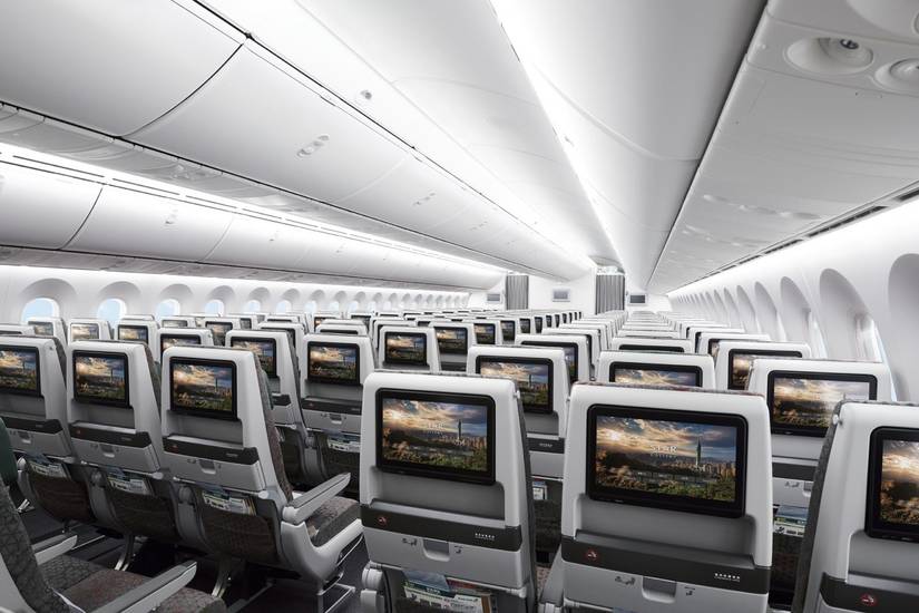 EVA Air economy class