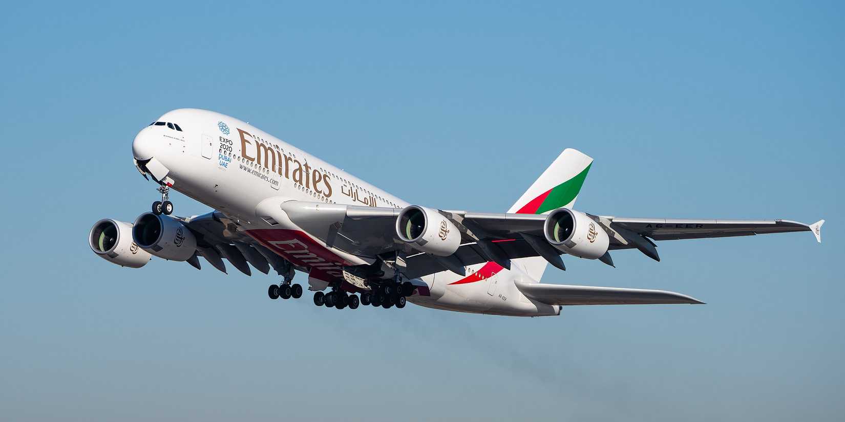 Emirates Airbus A380-861