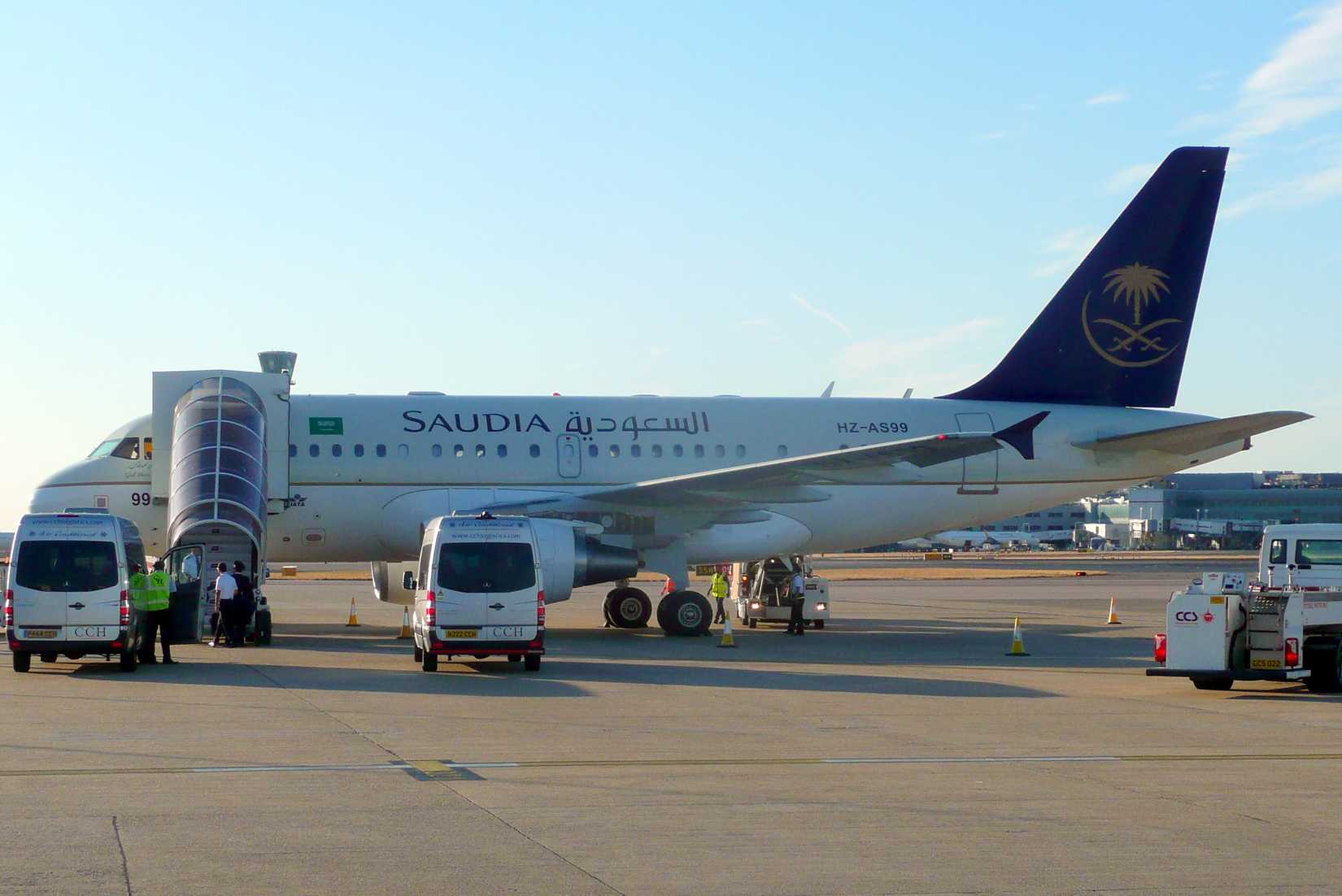 A Saudi Royal Flight A318