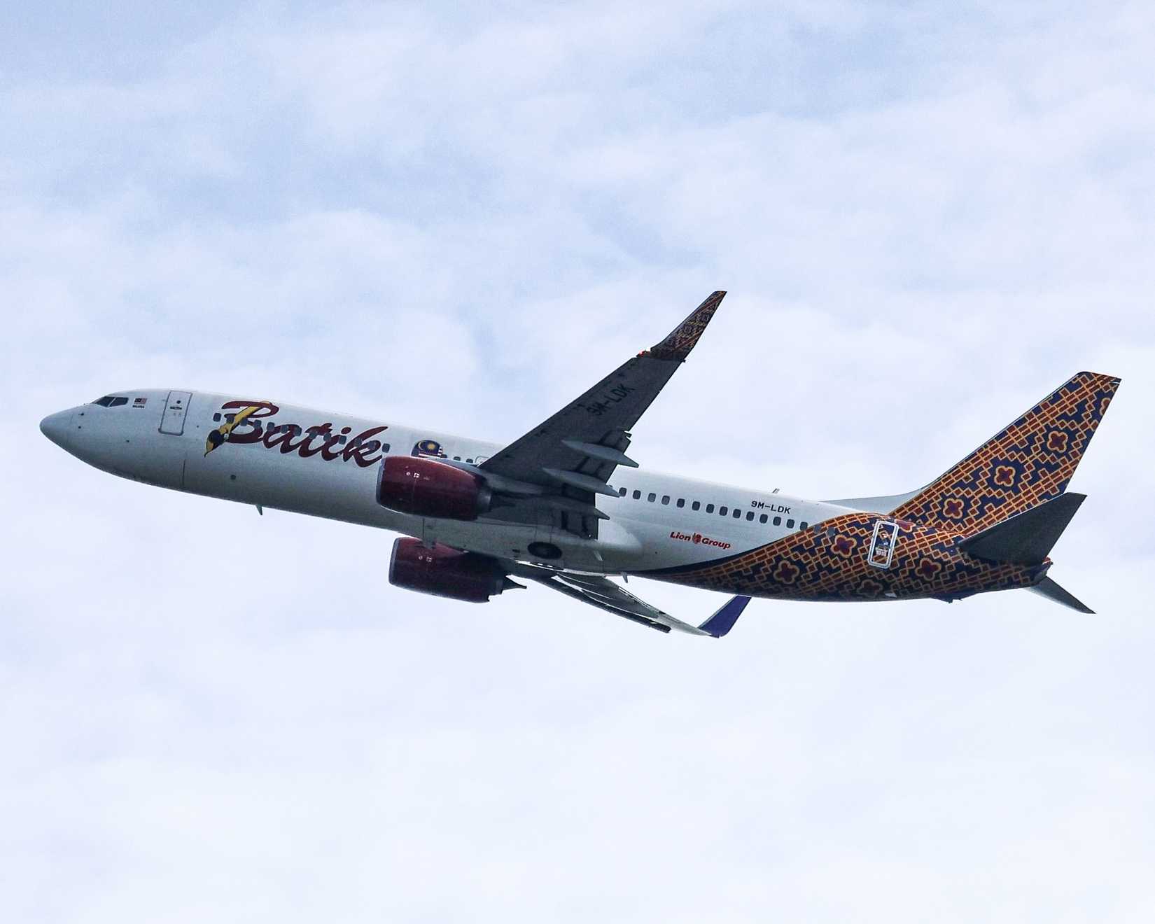 Batik Air Malaysia Boeing 737 Inflight