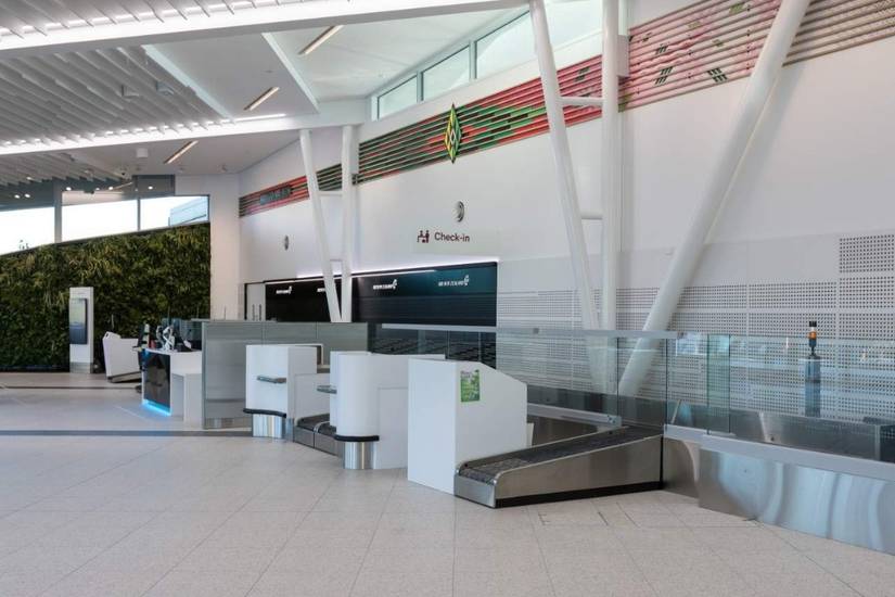New Plymouth Airport check in (1)