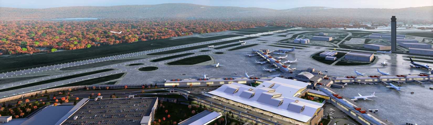 PIT Transformed Aerial View