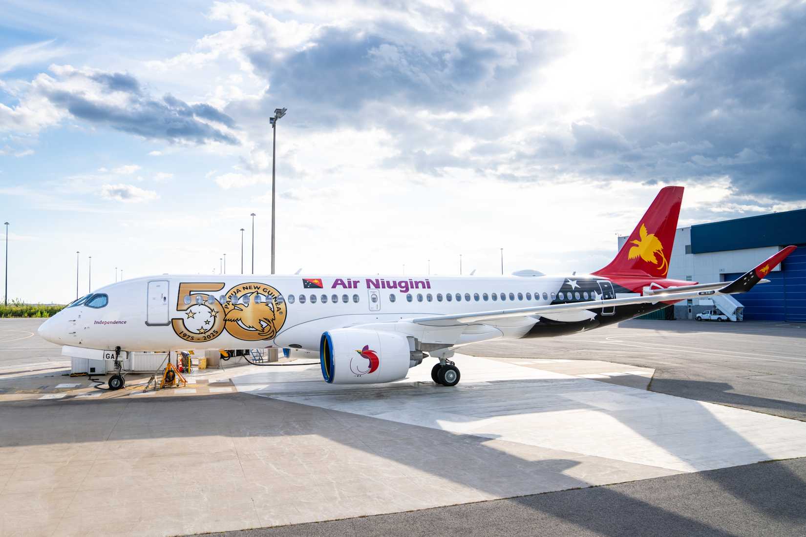 Air Niugini A220 delivery