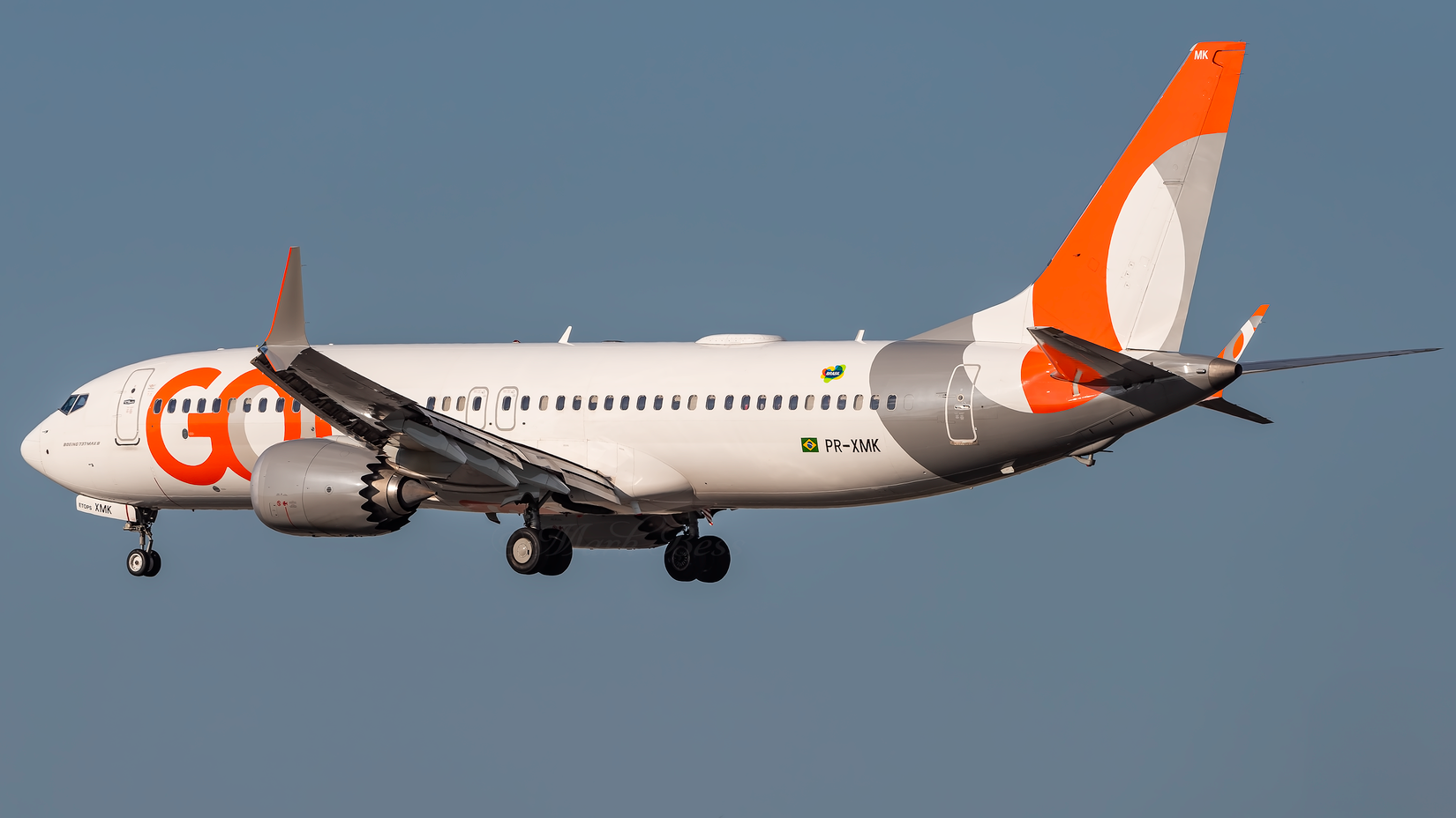  GOL B737-8 Max PR-XMK On Sort Finals To Runway 30 At MIA