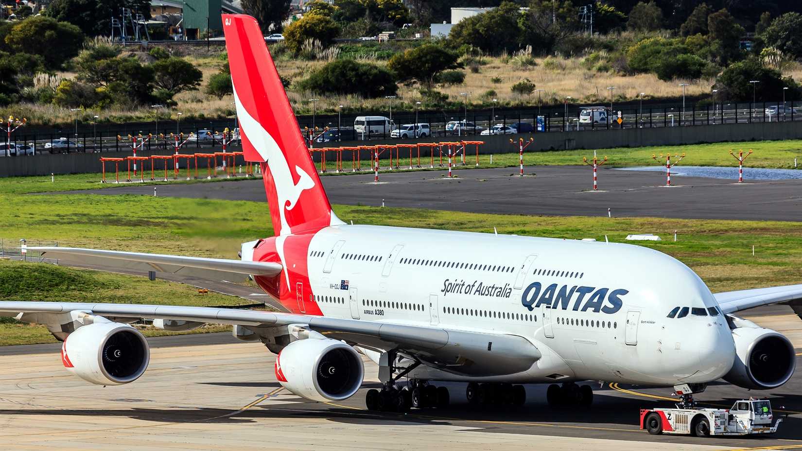 Qantas Airbus A380 Sydney Kingsford Smith Airport