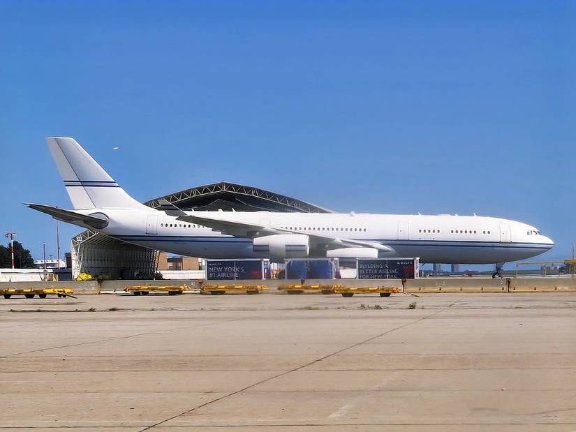 HZ-124 parked at JFK
