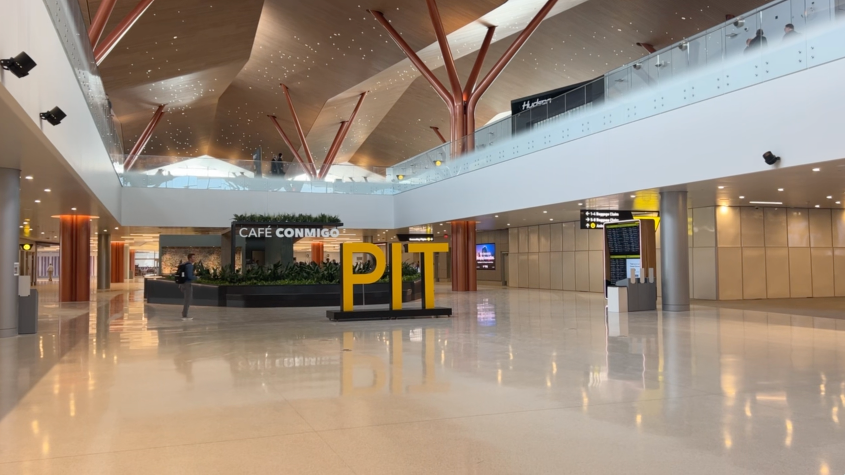 Pittsburgh International Airport New Terminal Debut