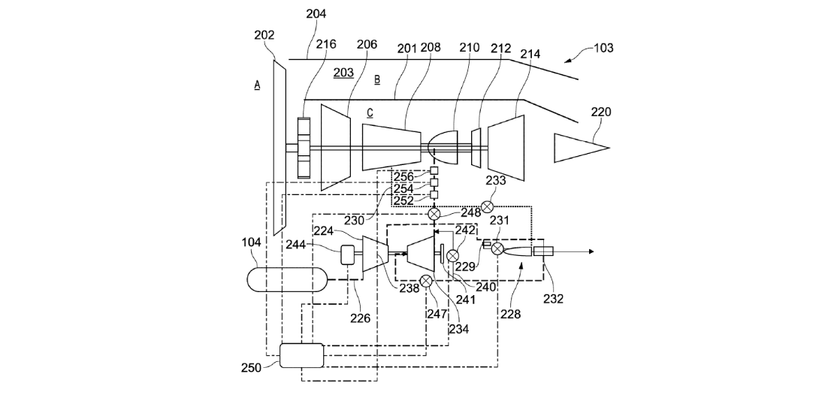 rolls-royce hydrogen fuel patent