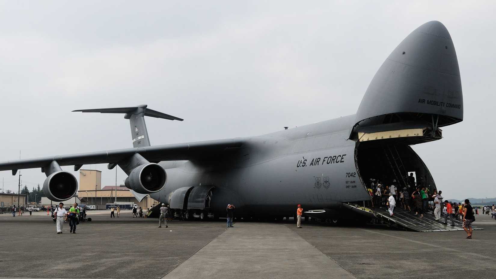 Lockheed C-5 Galaxy Parked