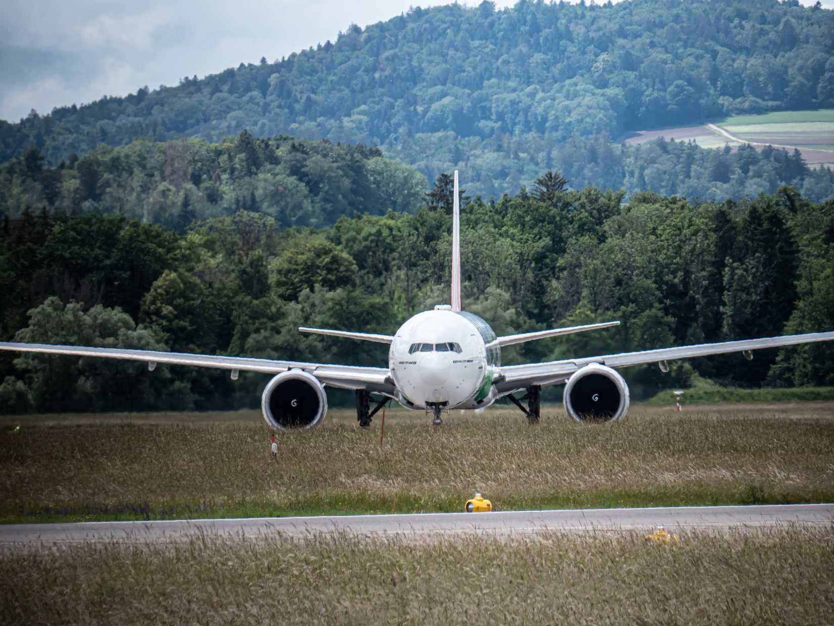 Emirates 777-300 ER EXPO 2020 livery - Switzerland