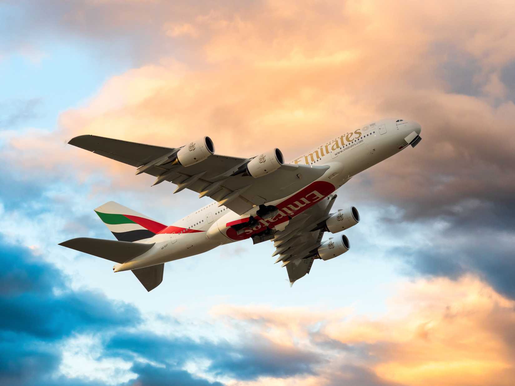 Emirates A380 Inflight