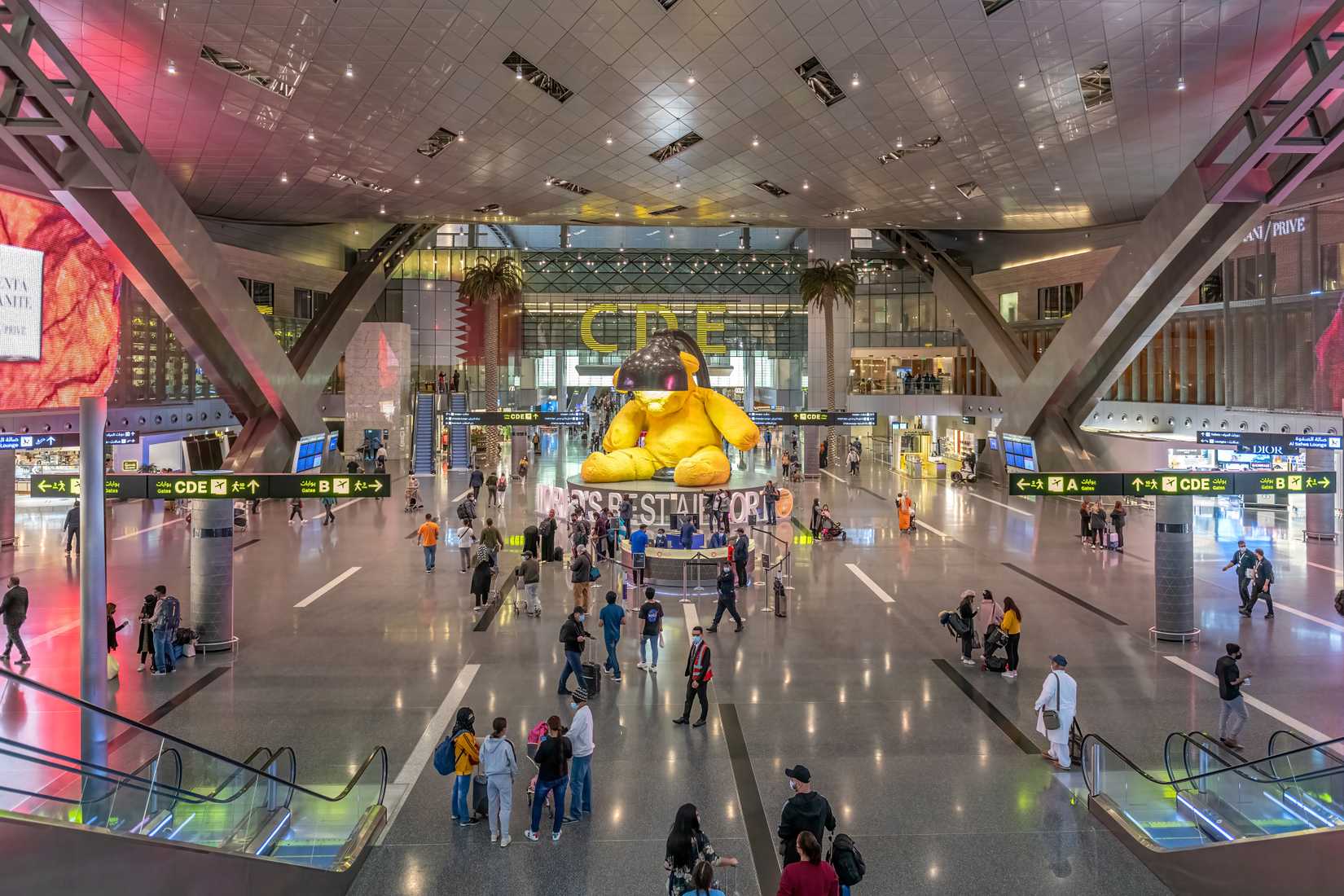 Hamad International Airport Teddy Bear