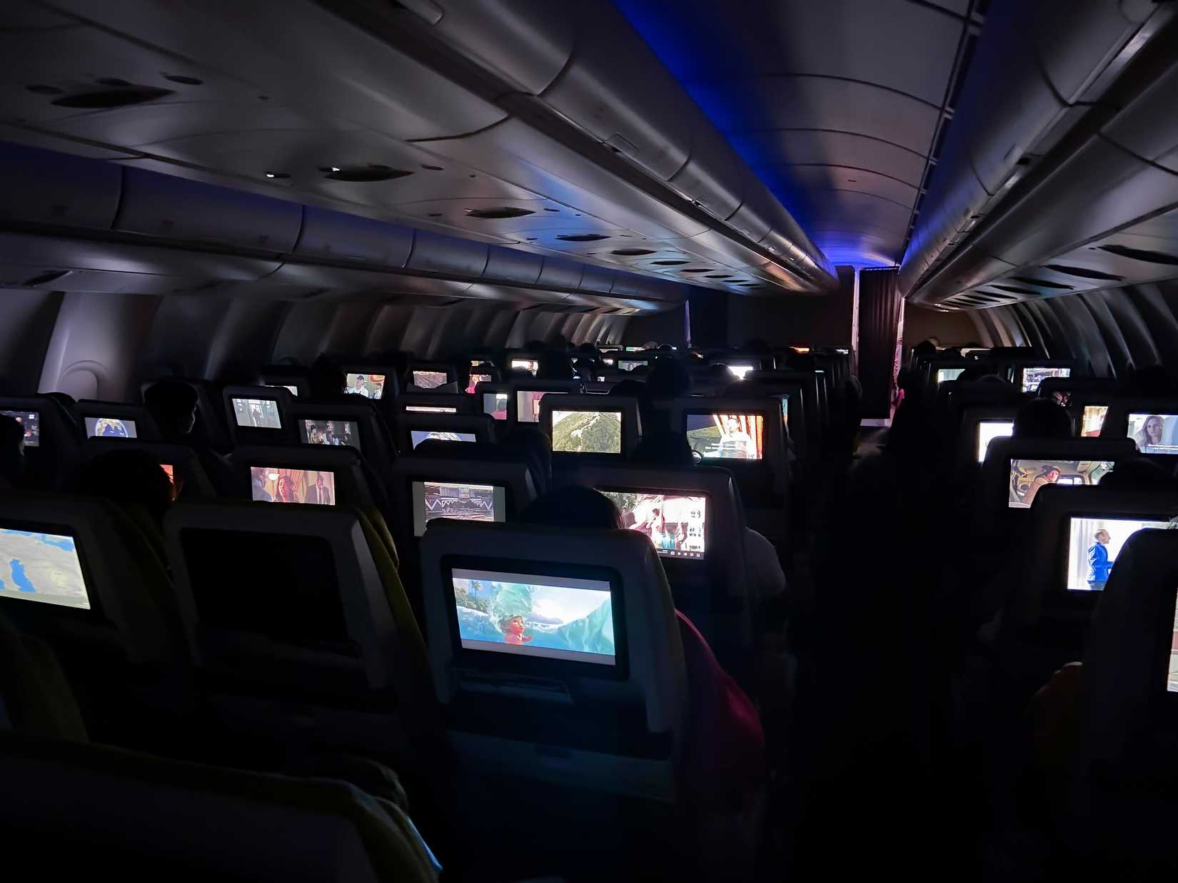aircraft cabin dim
