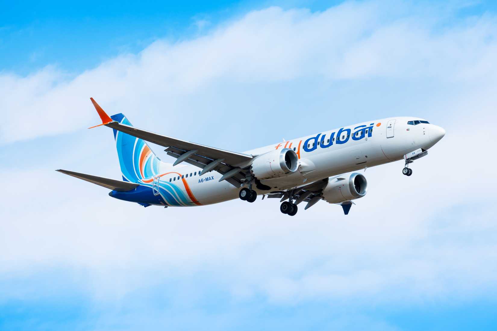 flydubai Boeing 737 MAX 8 aircraft 