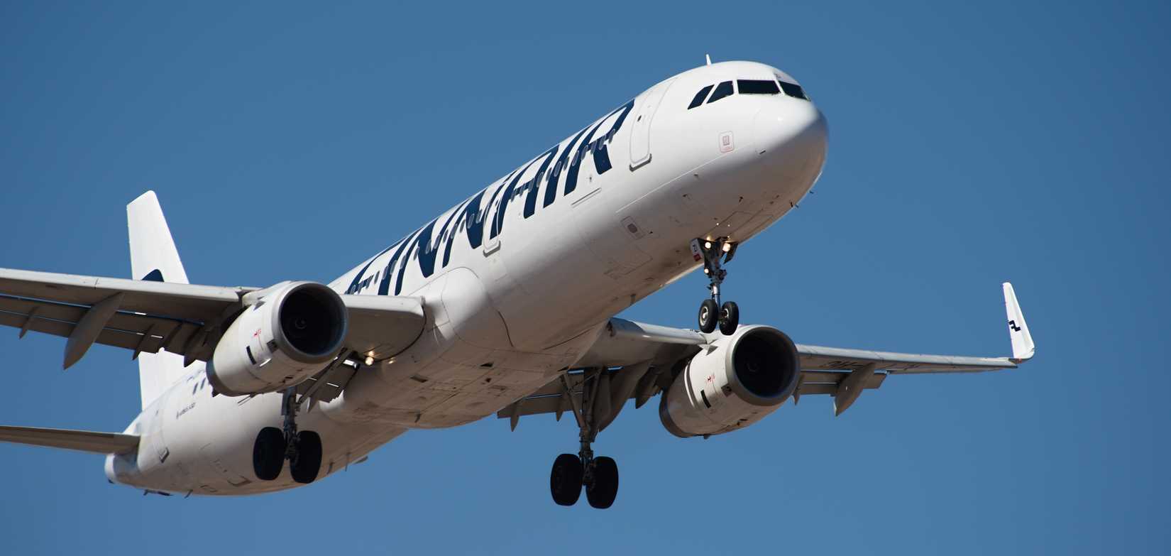 Finnair Airbus A321 Upon Landing