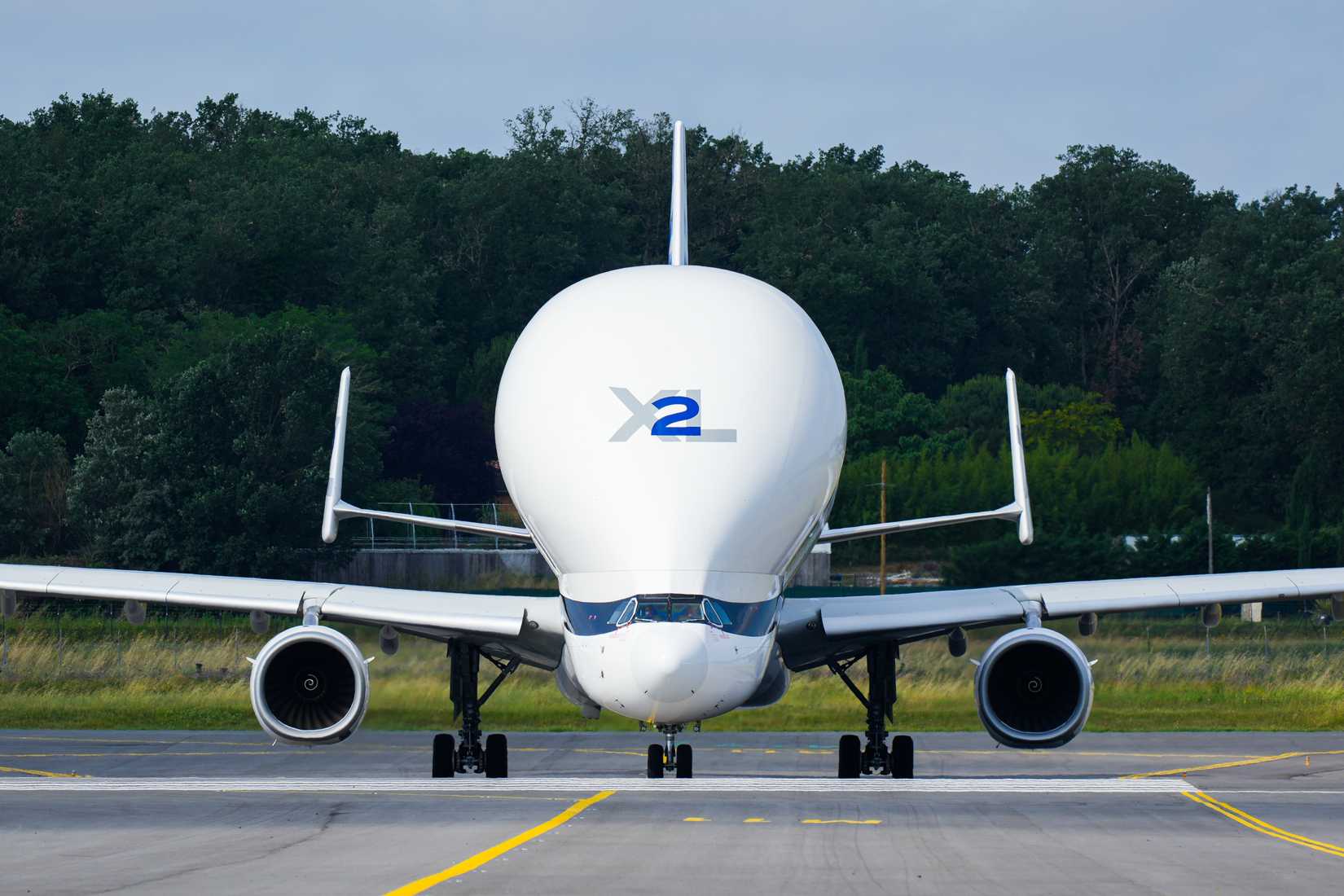 Airbus BelugXL Upon Takeoff