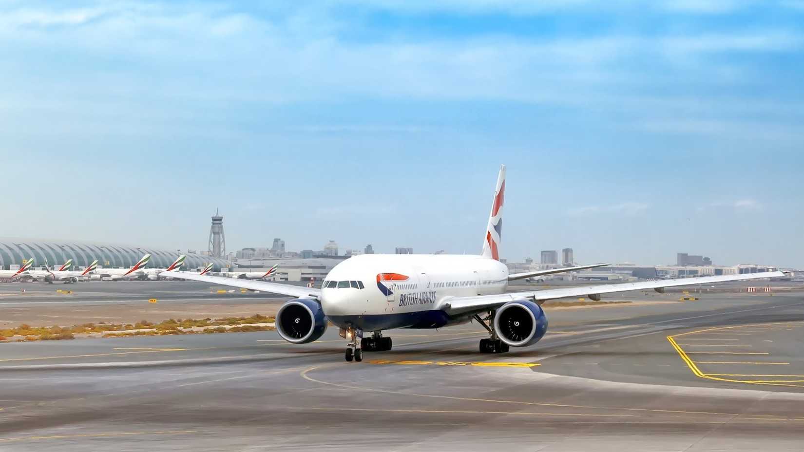 BA 777 In Dubai