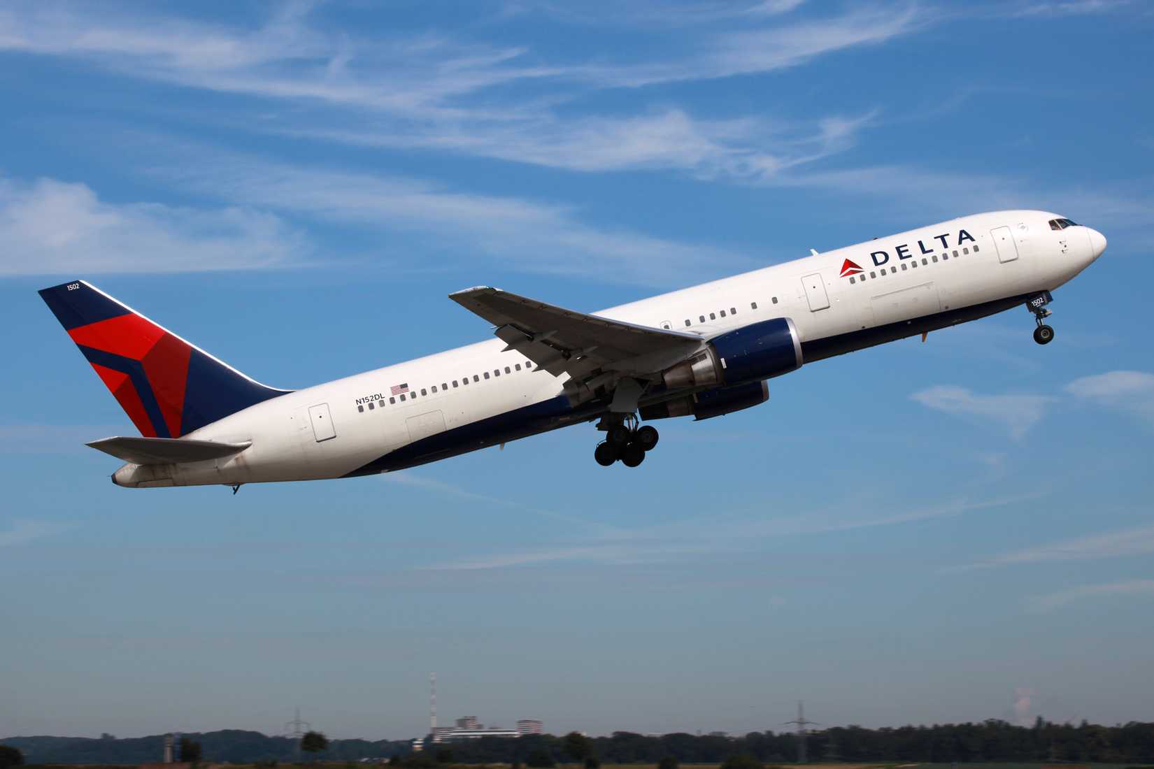 Delta Airlines Taking Off
