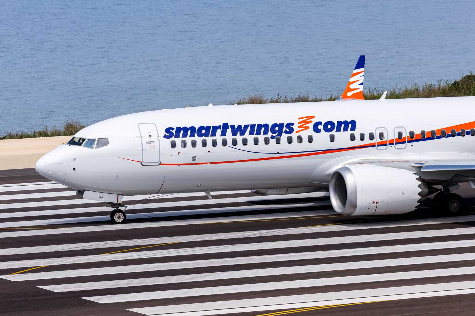 Smartwings Boeing 737 MAX 8 airplane