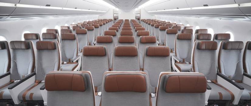 STARLUX airlines economy cabin