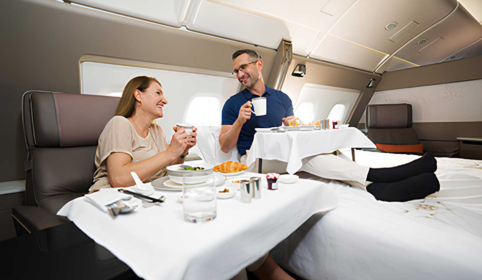 Singapore Airlines Airbus A380 first class suite