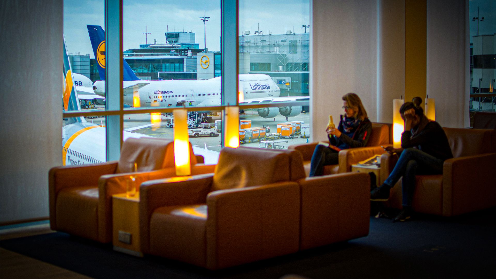 Lufthansa First Class 100周年記念 上下ラウンジウェアS