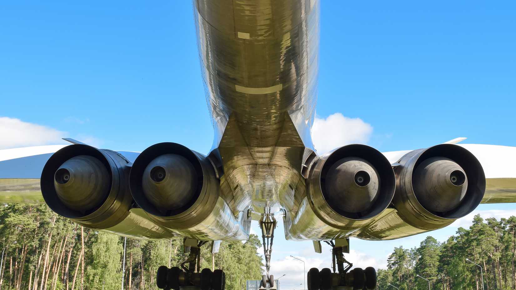 u-144 Soviet supersonic passenger aircraft.