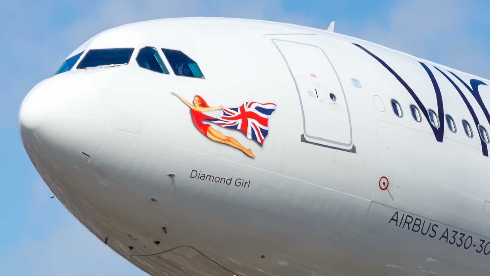 Virgin Atlantic Airbus A330 Landing At LHR