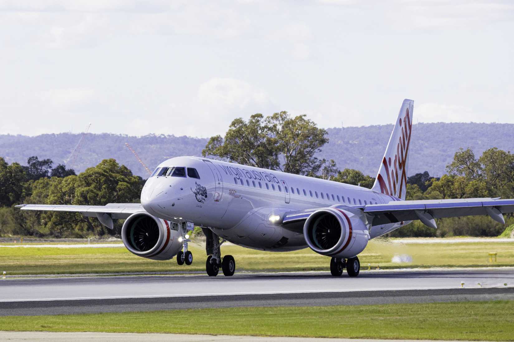 First Commercial Flight: Virgin Australia Debuts Embraer E190-E2 'Coral ...