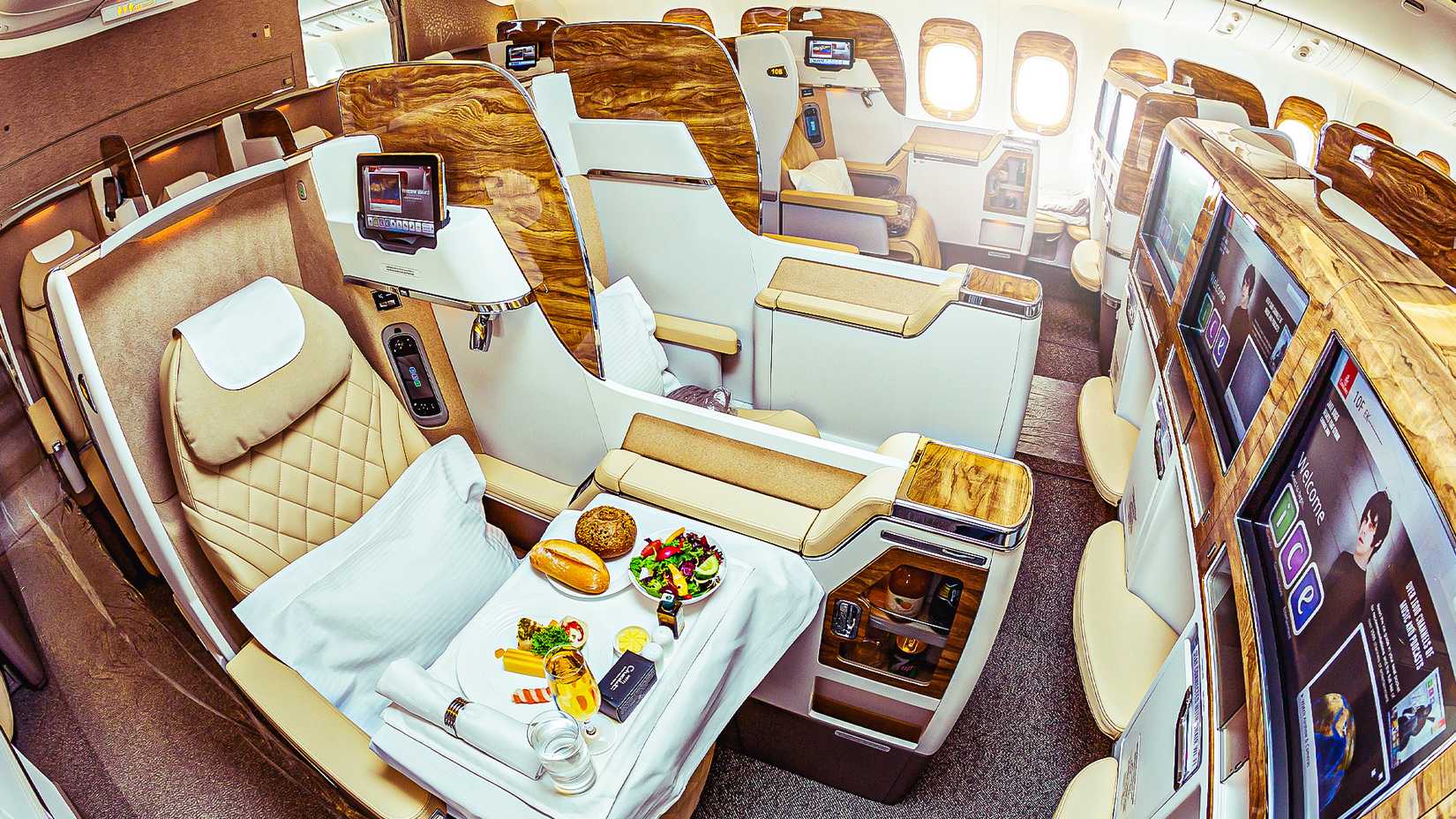Emirates Business Class Seating