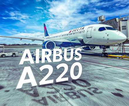 Delta Air Lines Airbus A220 Custom Thumbnail
