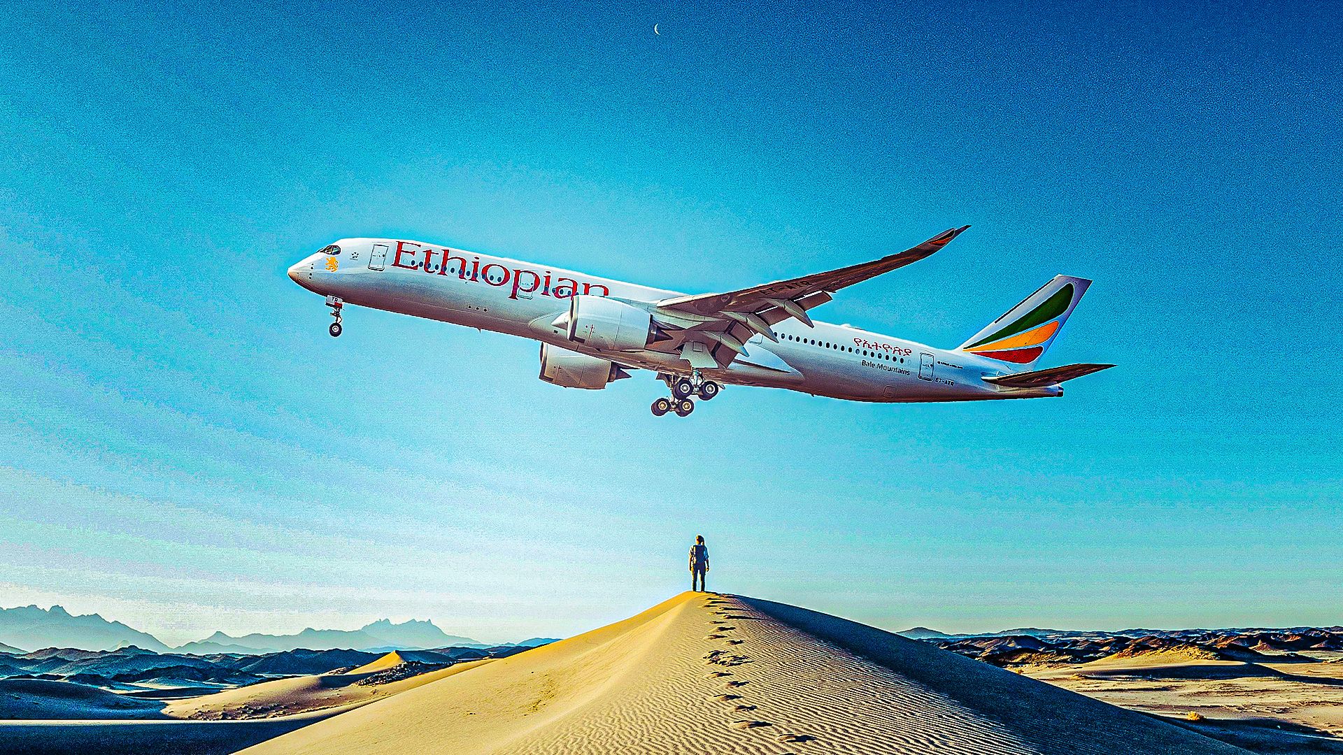 Ethiopian Airlines Airbus A350 Custom Thumbnail