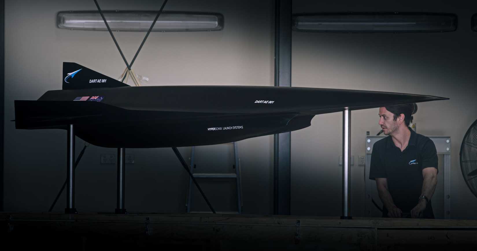 Hypersonix DART AE Prototype in the laboratory 